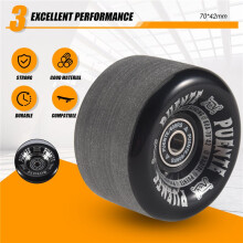 PUENTE 4St/Set Skateboardhjul 70X42Mm 7 Tum Skateboard Longboardhjul DriftboardtillbehöR