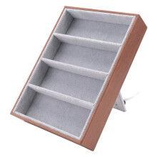Sonnenbrillen Display Brillen Etuis 4 Gitter Sonnenbrillen Display Box Brillen Display Schmuck Organizer Tablett -