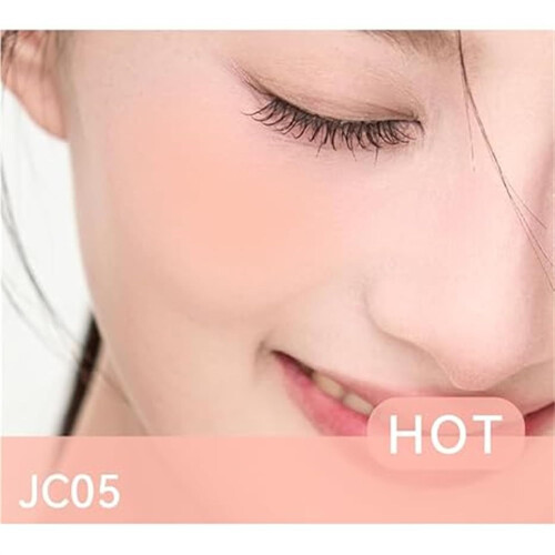 LongLasting Liquid Blush with Sponge Applicator, Sweat Proof LiquidtoPowder Finish JC04 2