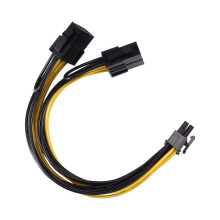 18AWG 8Pin auf Dual 8Pin (6+2) Stromkabel GPU Stromkabel für  K80 M40 M60 P40 P100,20CM