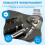 7 Pcs Center Drill Bits Set 60-Degree Angle Center Drill Bits Kit Countersink Tools for Lathe Metalworking 6