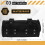Motorcycle Fork Bag PU Leather Bicycle Handlebar Tool Pouch Sissy Bar Roll Storage Bag Saddle Bag, Universal 6