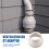 Ventilation Pipe Reducer Adapter Pipe Air Duct Adapter Pipe Connector for Inline Ventilation System(200-150mm) 2