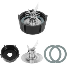 FüR Osterizer Mixer Klingen mit Mixer Becher Boden & 4 Punkt Fusion Klinge 4961 & 2 StüCk O Ring Gummi Dichtung