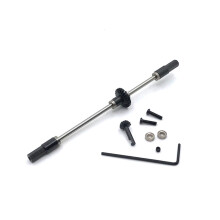 Asse Posteriore nel Metallo Kit Ponte Ingranaggi nel Acciaio per WPL D12 C14 C24 C34 B14 B24 B16 B36 1/16 RC Car Upgrade Parts