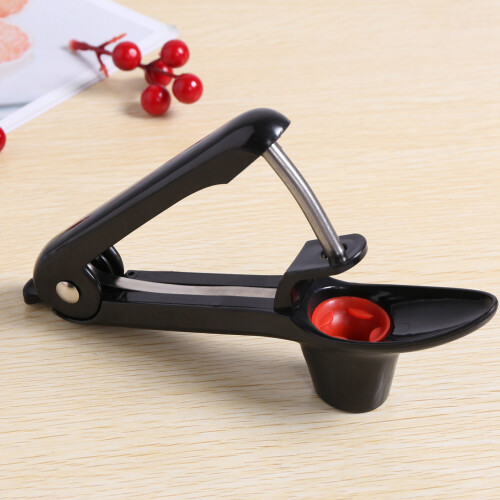 Pitter Tool,Fruit Pit Core Remover with Space-Saving Lock Design for Make Fresh  Dishes and Cocktail 1
