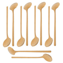Stainless Steel 10 Pcs Espresso Spoons Teaspoons for Coffee Sugar Dessert Cake Ice Cream Soup Antipasto (Gold)