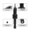 Precision Countersunk Drills 4Pcs Hex Shank - Cemented Carbide for Screws 3