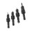 Precision Countersunk Drills 4Pcs Hex Shank - Cemented Carbide for Screws 13
