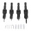 Precision Countersunk Drills 4Pcs Hex Shank - Cemented Carbide for Screws 2