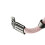 Round Rope Camera Wrist Strap, Rose Gold, Adjustable 18-25cm 5