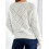 (L, White) Pulls amples en look décontracté. 7