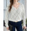(S, White) Pulls amples en look décontracté. 5
