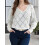(M, White) Pulls amples en look décontracté. 3