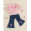 (5-6 Years, Pink) Σετ παντελονιών για φθινοπωρινό outfit 5