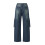 (L, Dark Blue) Γυναικείο τζιν Baggy εξωτερικό χώρο 13