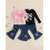 (4-5 Years, Black) Σετ παντελονιών για φθινοπωρινό outfit 3