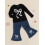 (3-4 Years, Black) Σετ παντελονιών για φθινοπωρινό outfit 5