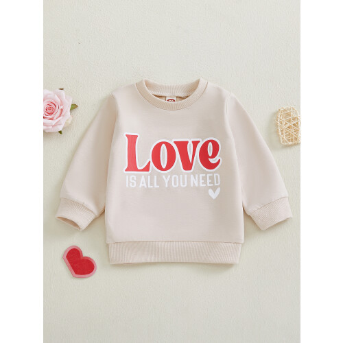 (12-18 Months, Beige) Φούτερ για νήπια στρογγυλή λαιμόκοψη 2