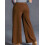(XXXXXL, Brown) Γυναικείο παντελόνι μεγάλα φαρδιά μπατζάκια. 7