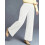 (XXXXXL, White) Γυναικείο παντελόνι μεγάλα φαρδιά μπατζάκια. 6