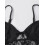 (XL, Black) Γυναικείο καλοκαιρινό αμάνικο τοπ με δαντέλα και στενή γραμμή 8