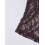 (S, Chocolate) Γυναικείο καλοκαιρινό αμάνικο τοπ με δαντέλα και στενή γραμμή 8