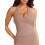 (XL, Light Brown) Canotta da donna e corsa. 1