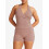 (L, Light Brown) Canotta da donna e corsa. 5
