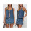 (L, Blue) Γυναικείο τζιν σετ φούστα, Clubwear 2
