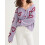 (L, Light Purple) Pulls boutonnés pour pour l'automne. 6