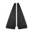 Car Rear Door Outside Delta Moldings Window Triangular Trim Panel 96585538 96585539 for  Aveo 2004-2011 1