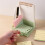 Sticky Note Holder,for 3x3/4x4 Sticky Note Stencil Dispenser with Template,Memo Pad Organizer for Office Gray 8