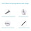 12 Pcs Side Brush for  A30 Pro Sweeper Sweeper Accessories Side Brush Replacement Parts 5