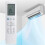 Replace RG10B10 (E2)/BGEF Remote Control for Midea RG10B10 (E2)/BGEF A/C Air Conditioner 5
