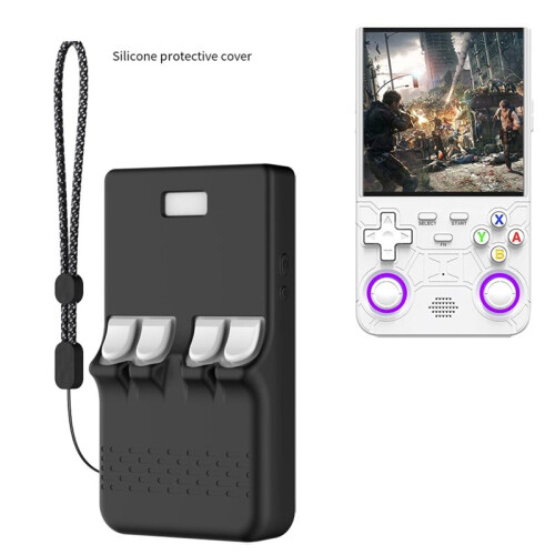 Silicone Protective Case Dustproof & Shockproof Silicone Cover for R36 Ultra Handheld Open-Source Gaming Console 1