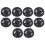 10PCS 90mm Garage Door Pulley Wheels 16
