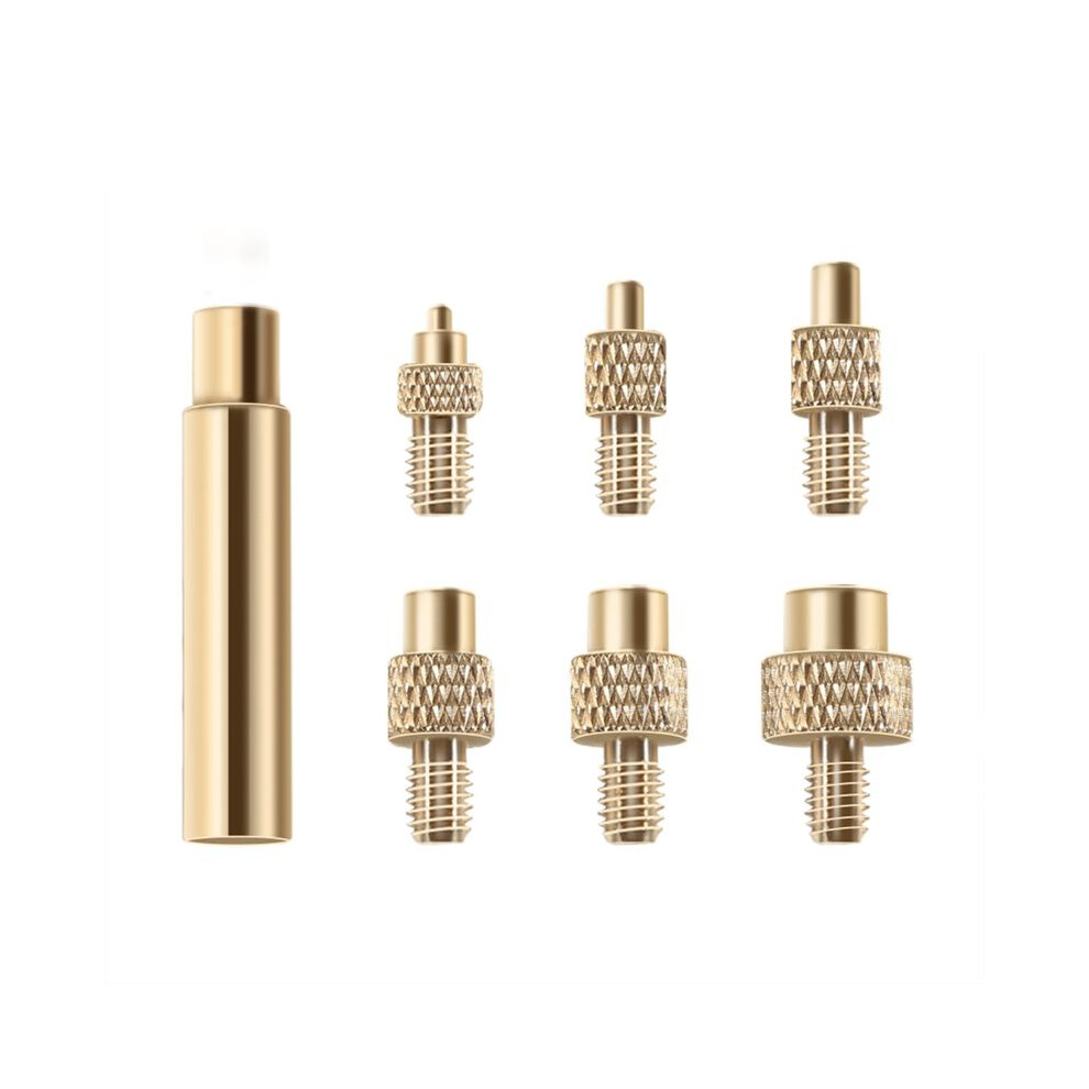 Heat Insert Nut Iron Tip M2 M3 M4 M5 M6 M8 Brass Thread Embedded Kit Heat Insertion Tool For 3D Printer Soldering Iron 4711205589387