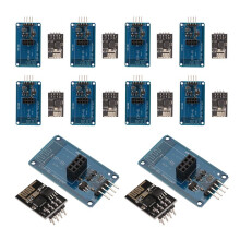 ESP8266 ESP-01 WiFi Wireless Adaptermodul 3,3 V 5 V Esp01 Breakout-PCB-Adapter
