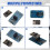 ESP8266 ESP-01 WiFi Wireless Adapter Module 3.3V 5V Esp01 Breakout PCB Adapters 6