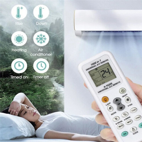 K1028E 1000 in 1 Universal Remote Control LCD Controller for Air Conditioner Low Power Consumption Remote Controller 1