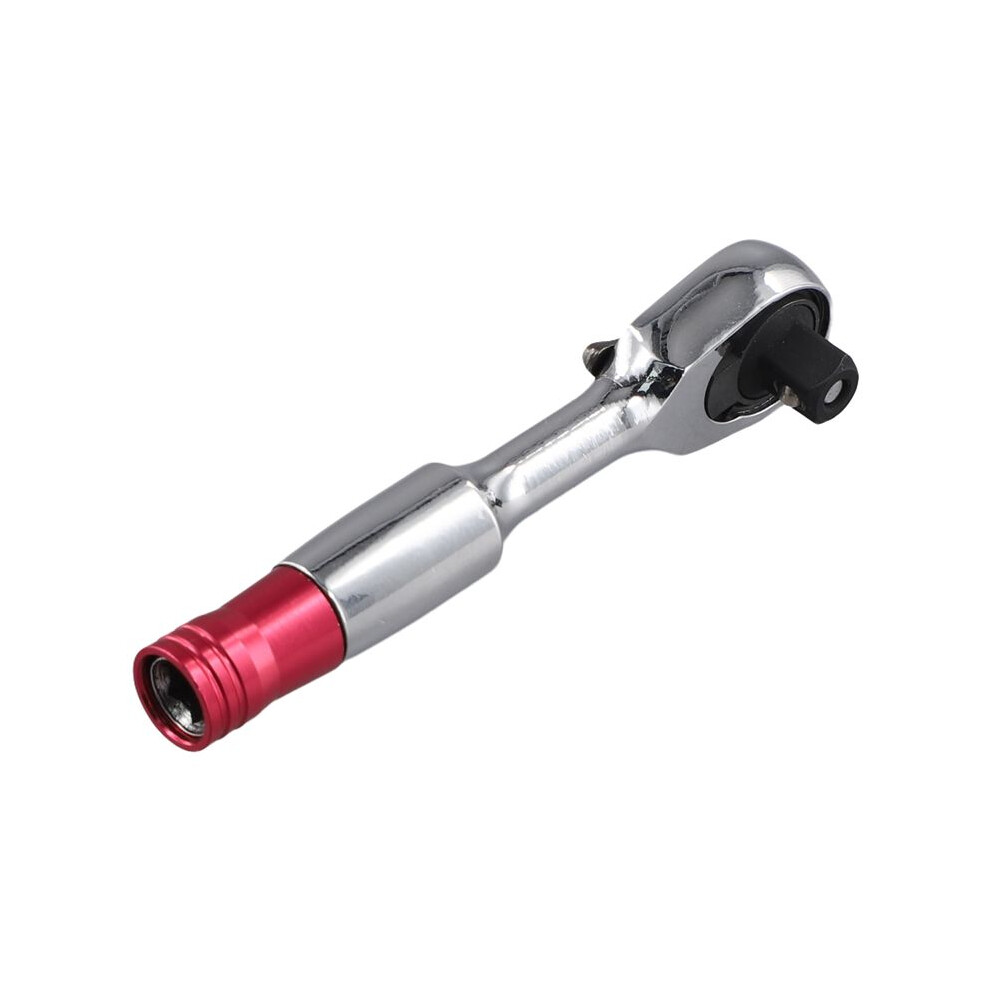 2-In-1 Hex Wrench Hand Sockets Ratchets 1/4 Wrench Set Screwdriver Torques Spanners Hand Repair Tool For Bicycle 6033805405743