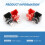 200A AllCopper Lithium Battery Terminal Block High Current  Inverter Plug Wall Mounted Type Storage Connector 4PCS 6