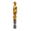 M10x1.5mm Hex Shank Titanium Plated HSS Screw Thread Metric Tap Drill Bits Screw Machine Compound Tap Open Chamfer Tool 1