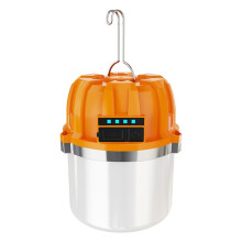 USB-Uppladdningsbara LED-Campingbelysning Utomhuscamping BBQ-Tält Hängande Lykta Nödkraftbank