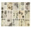 Retro Handbook Material Book DIY Base Material Package Retro Inspiration Series Retro Handbook Decorative BackingPaper,D 1