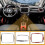 Car Front Navigation GPS Panel Decorative Cover Frame Trim for  Renegade 2018-2023 Interior Accessories Silver 6