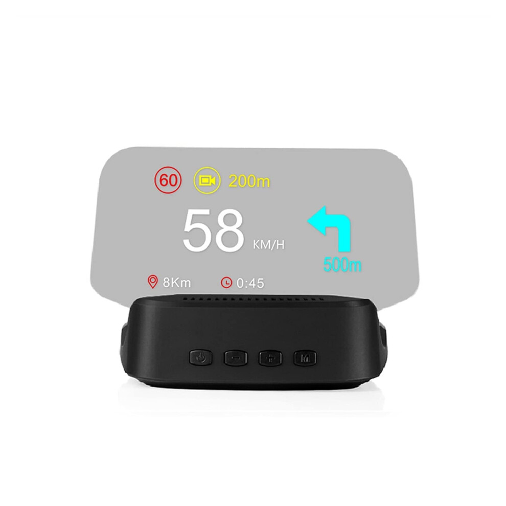 Car Head Up Display Obd2 Gps Hud Speedometer With Windshield Data Projection And Bluetooth 9771547187400
