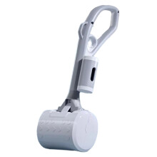 Dog Poop Cleaning Portable Toilet Cleaning Dog Poop Clip, Household Dog & Cat Poop Shovel Gray