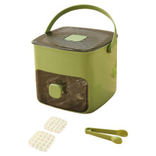 Ice Cubes Tray with Lid for Freezer with 2 Trays Easy Release Small Square Ice Cubes Mold for Drinks Drinks Whiskey B